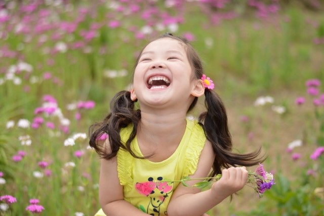 smiling girl photo