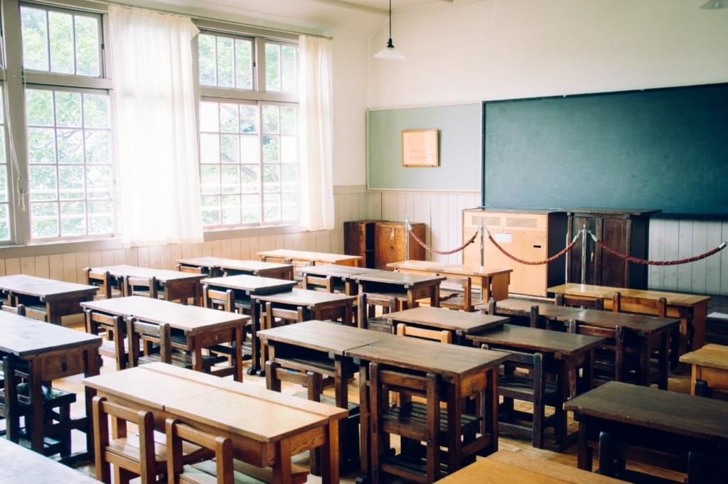 photo of elementary school classrooms